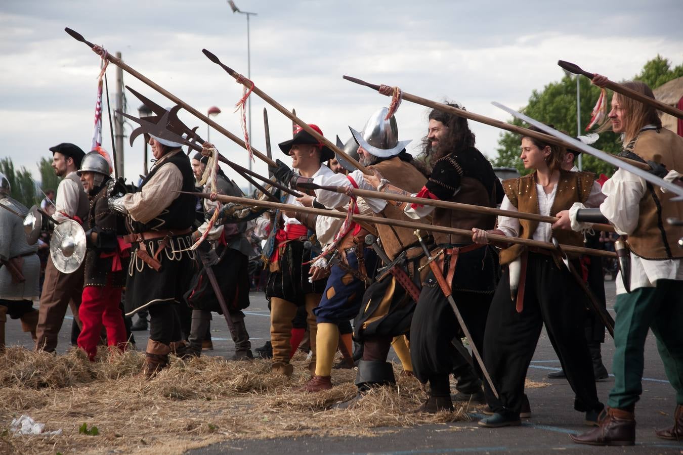 Fotos: Recreación del asedio, segundo acto
