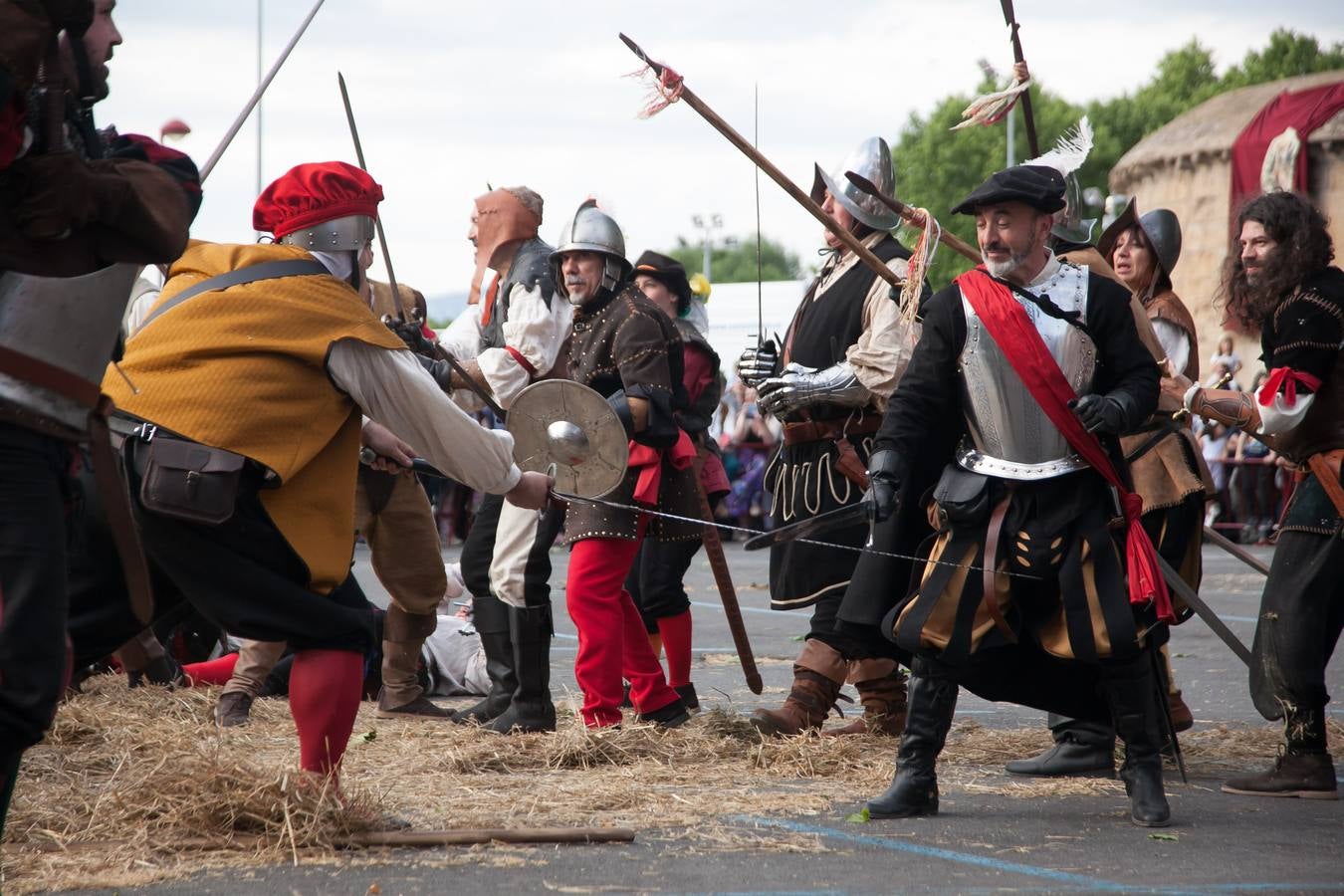 Fotos: Recreación del asedio, segundo acto