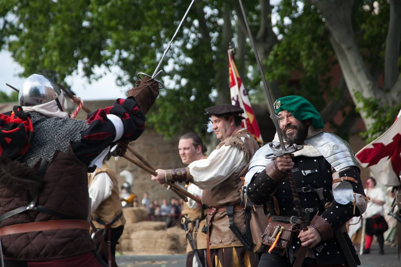 Fotos: Recreación del asedio, segundo acto