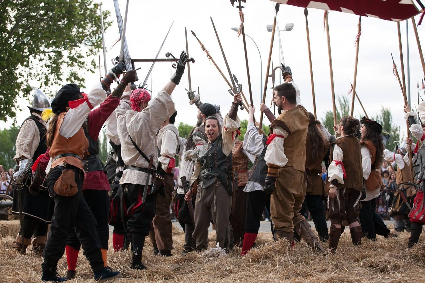 Fotos: Recreación del asedio, segundo acto