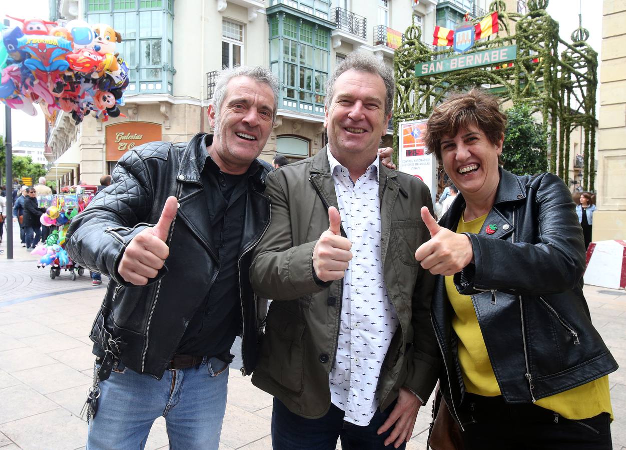 Fotos: Los franceses acampan a orillas del Ebro