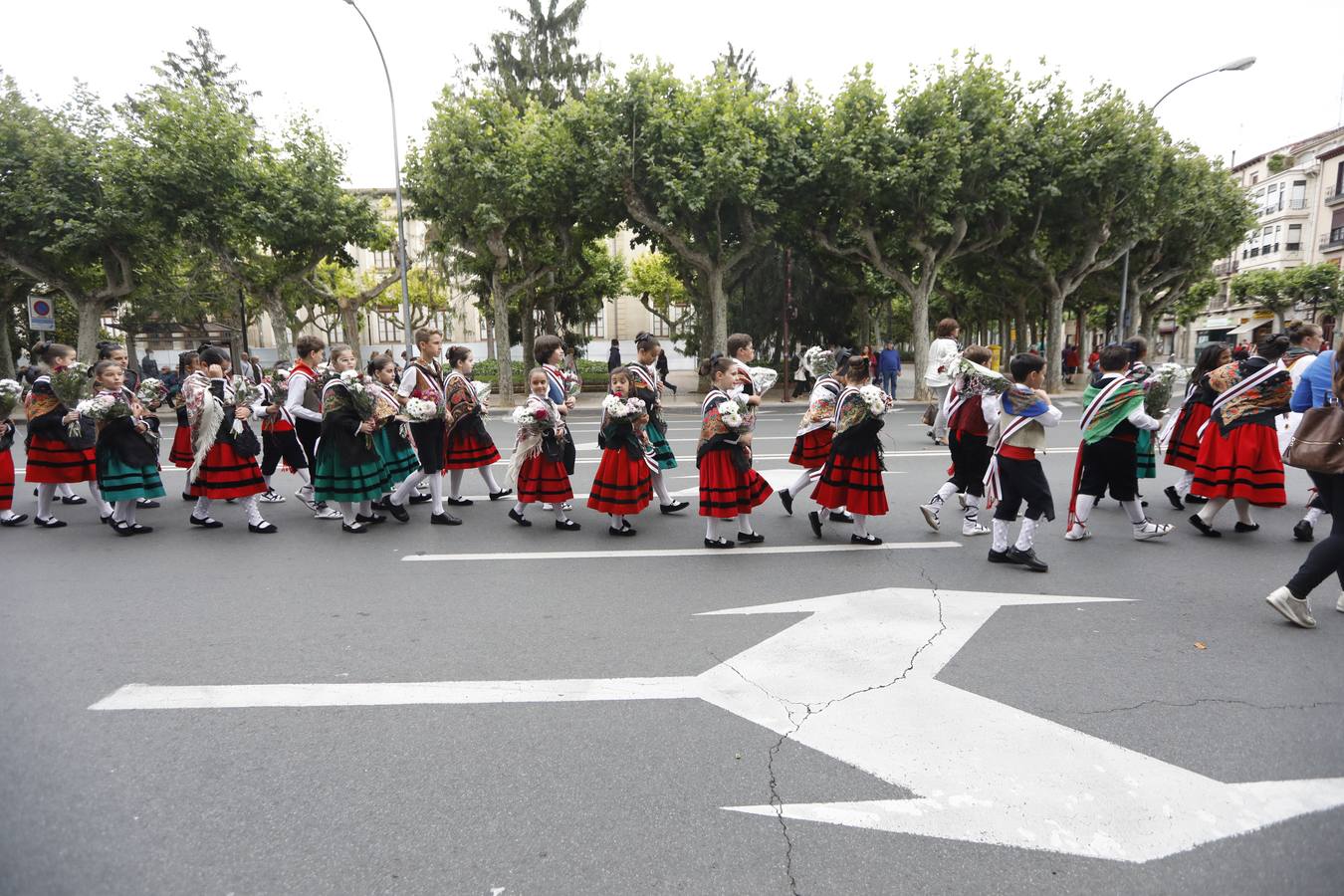 Fotos: Tradicional ofrenda de flores en El Revellín