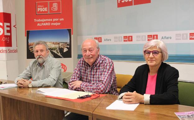 El PSOE reitera su invitación al PP para entrar en la junta de Gobierno de Alfaro