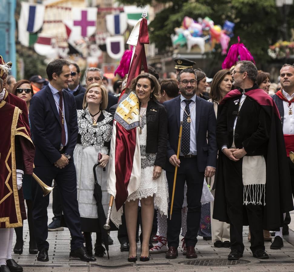 Fotos: Los banderazos y la procesión de San Bernabé