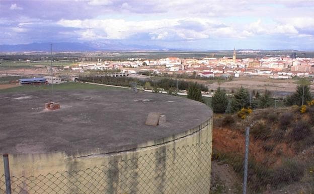 Deposito de aguas en Santo Domingo de la Calzada.