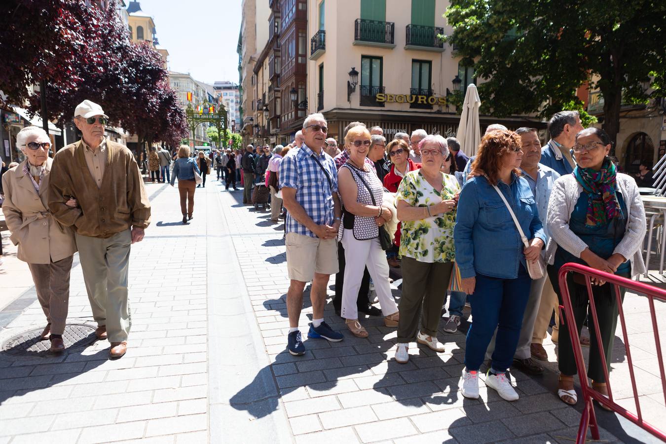 El acto ha tenido lugar en la confluencia de las calles Portales y Juan Lobo