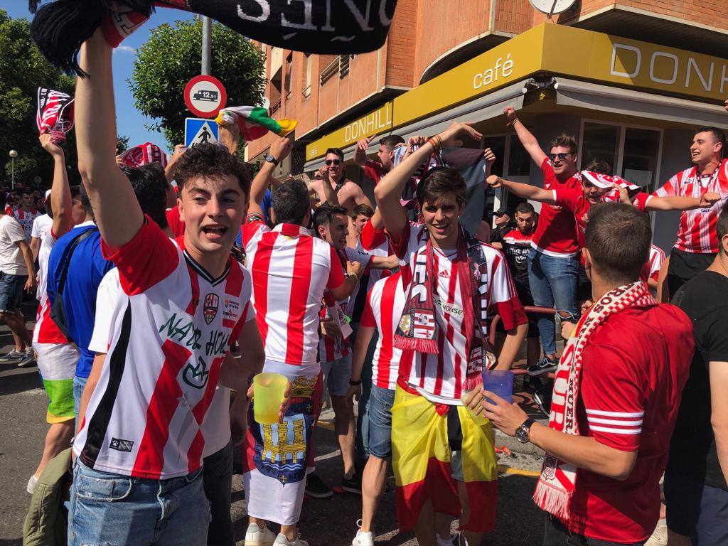 Fotos: El ambiente en Logroño antes del partido UDL-Hércules