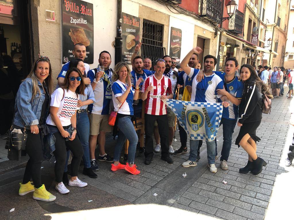 Fotos: El ambiente en Logroño antes del partido UDL-Hércules