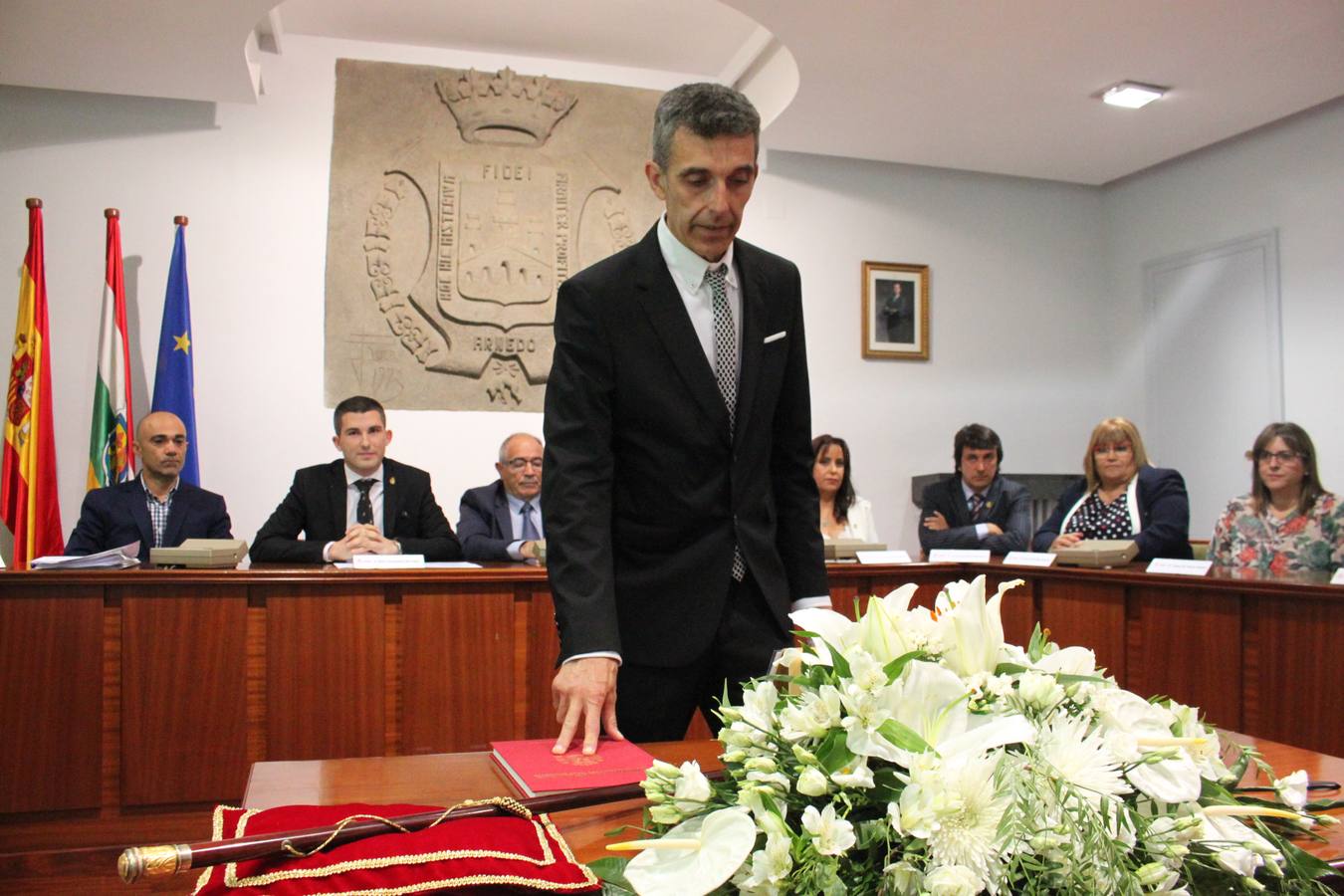 Fotos: La constitución del Ayuntamiento de Arnedo