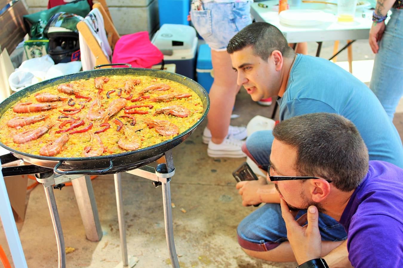 Fotos: Villamediana celebra su concurso de paellas
