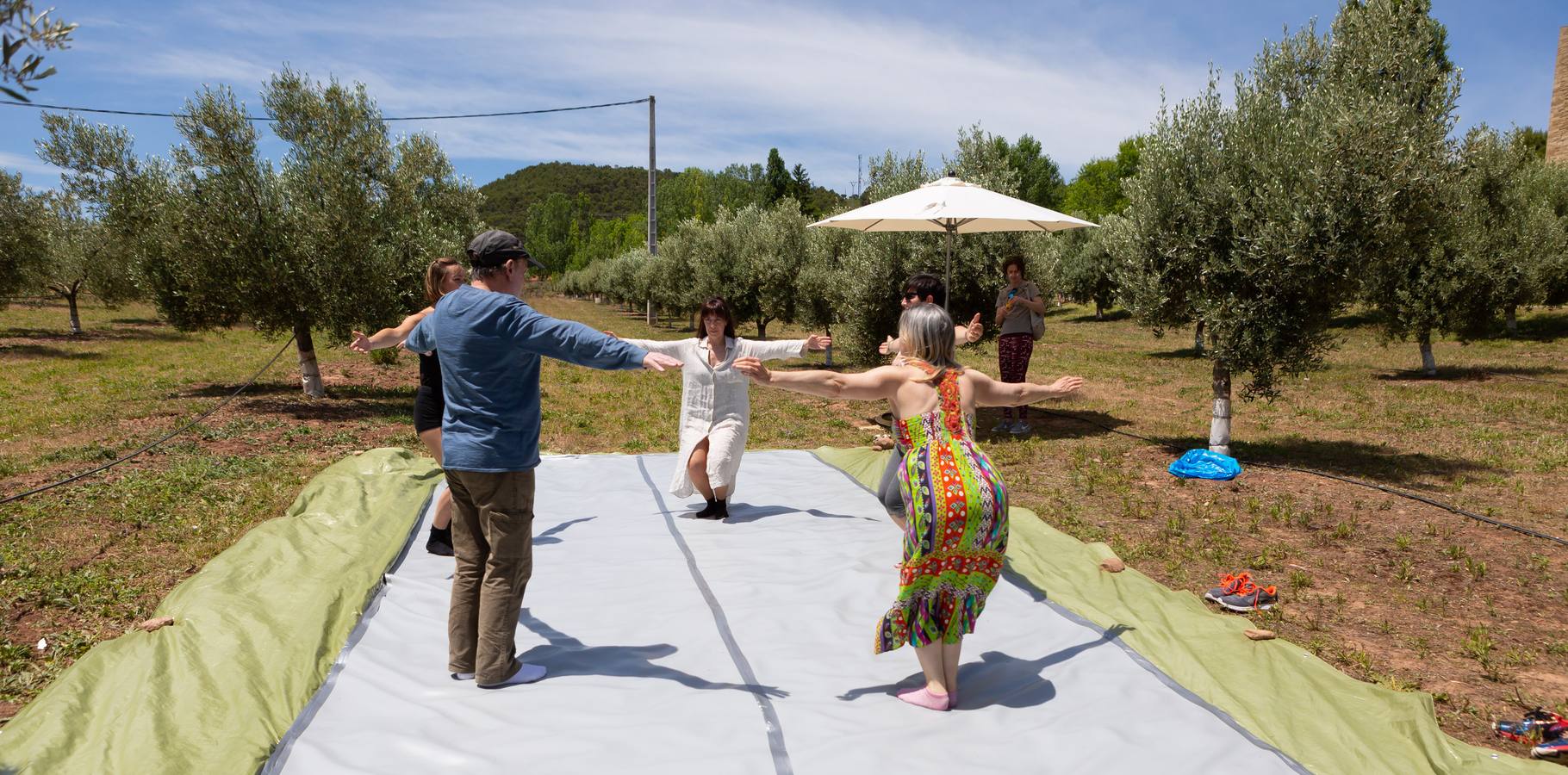 La finca institucional se ha convertido este sábado en un parque temático en torno al vino y la gastronomía riojana