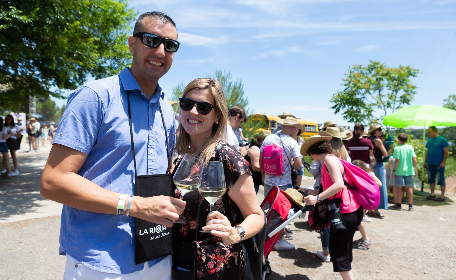 La finca institucional se ha convertido este sábado en un parque temático en torno al vino y la gastronomía riojana