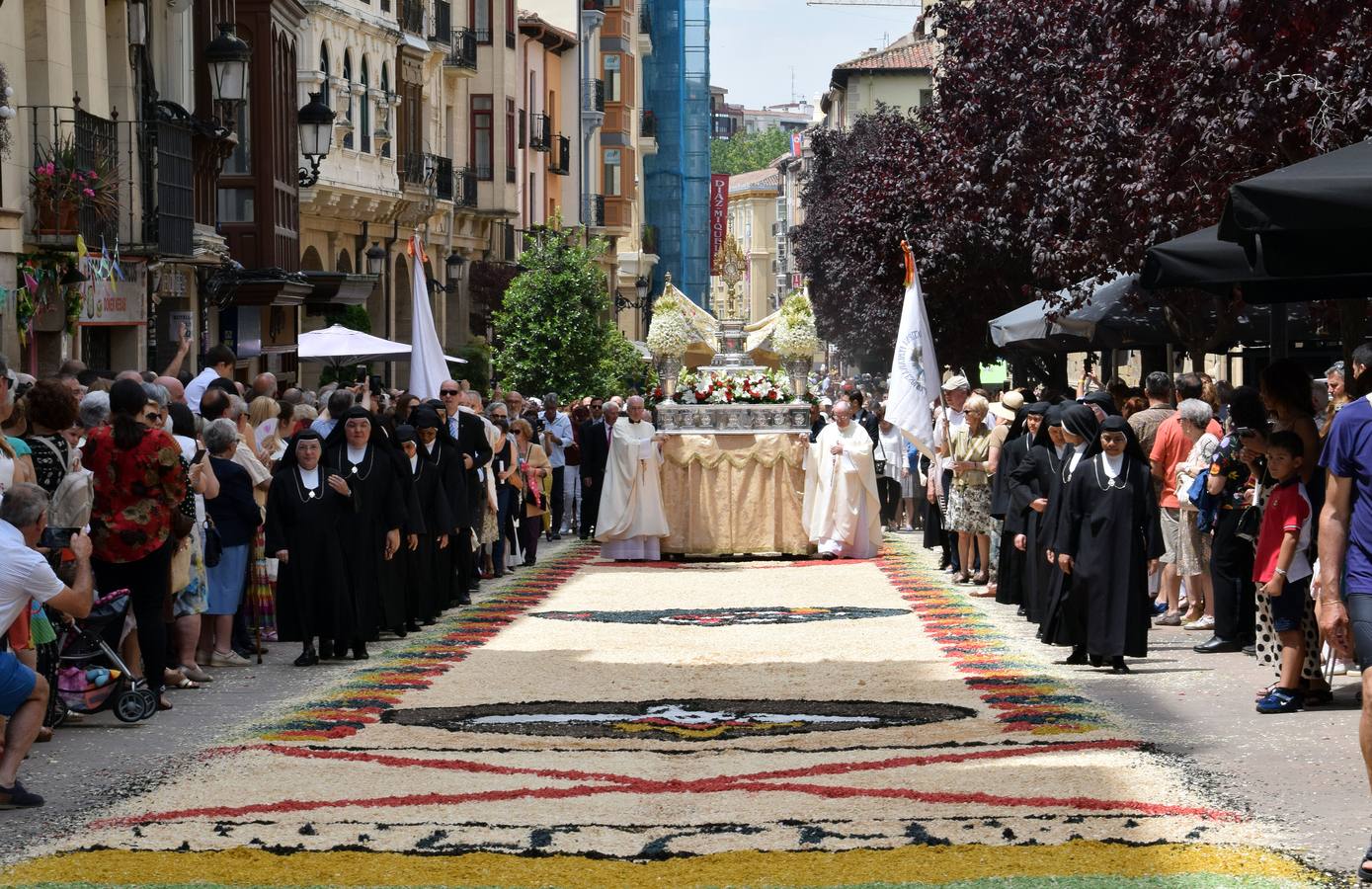Fotos: El Corpus se celebra en Logroño