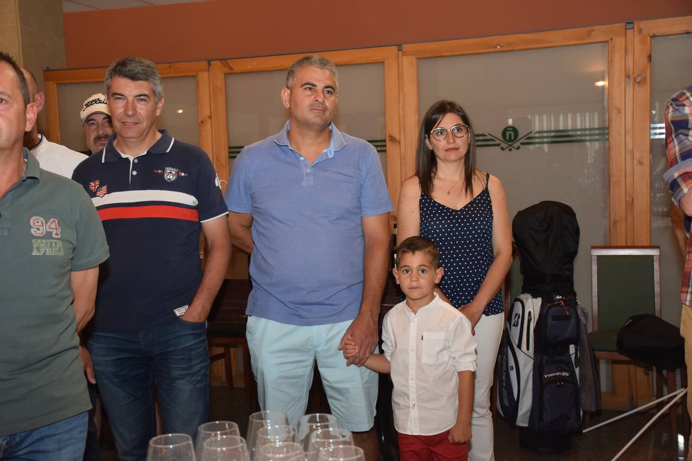 Los jugadores disfrutaron de dos vinos de Bodegas Monte Real.