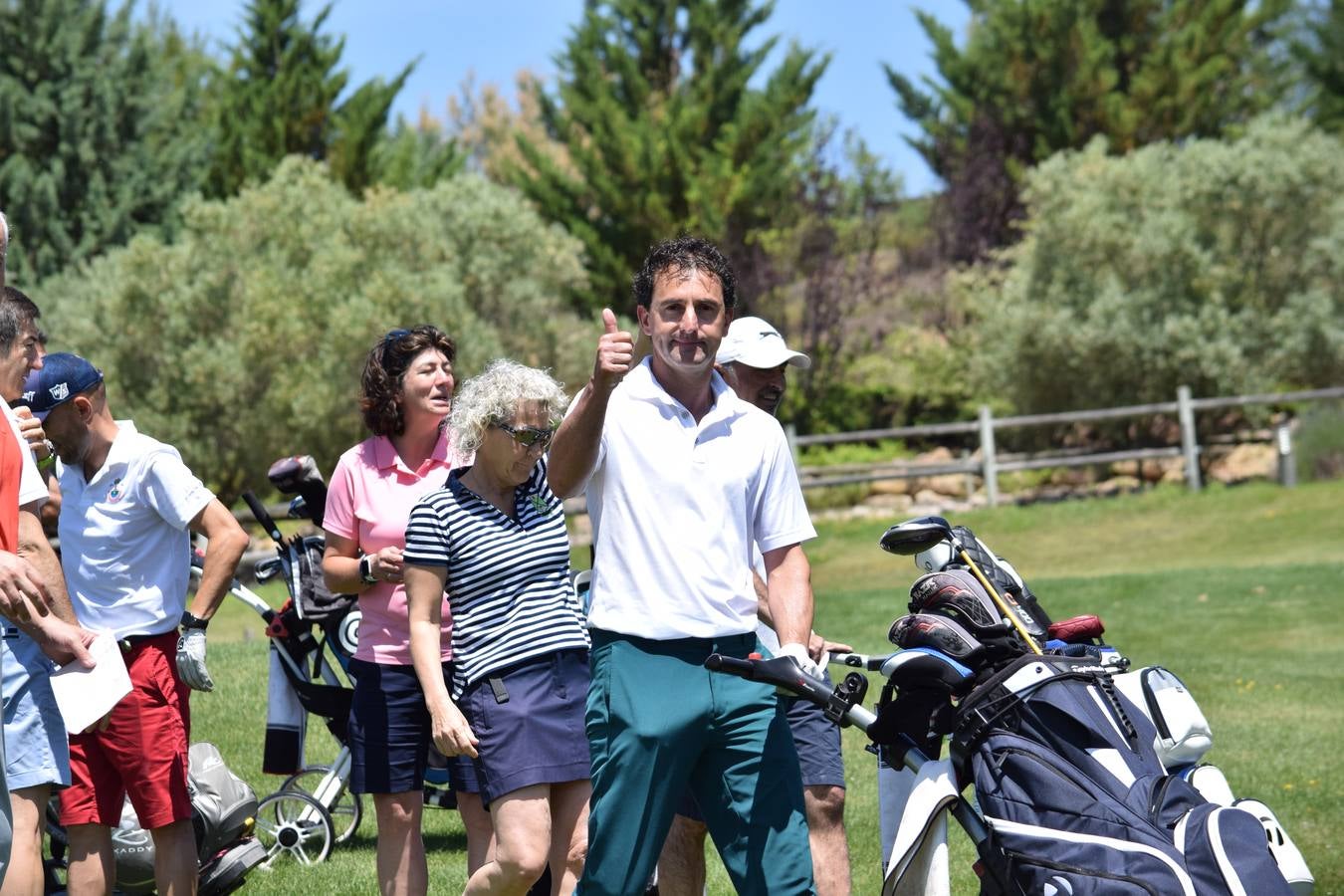 El sábado se celebró el Torneo de Patrocinadores de la Liga de Golf y Vino.