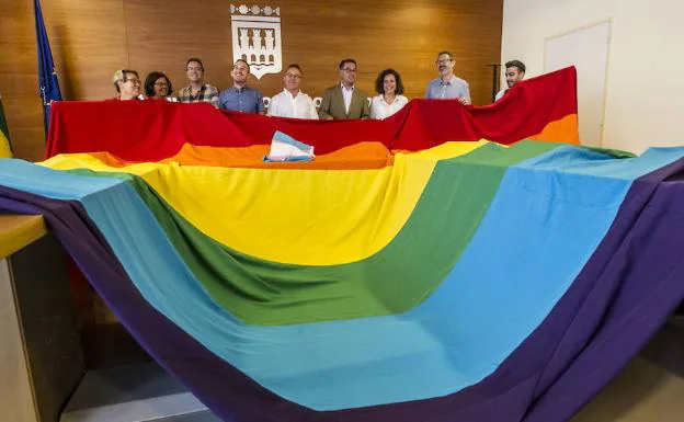 El Ayuntamiento de Logroño ya fue reconocido por el colectivo LGTBI en el 2017. 