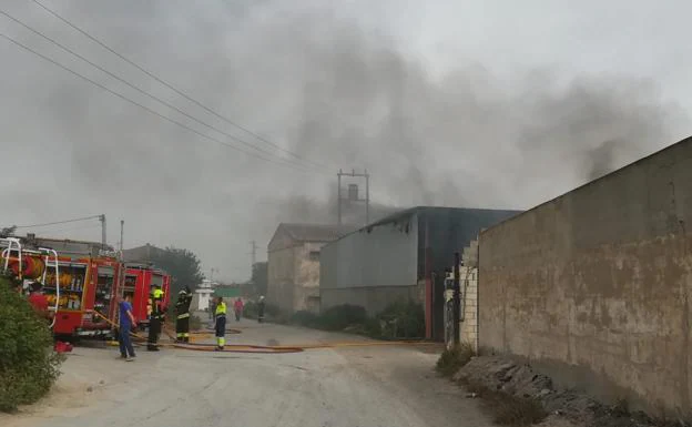 Incendio en Filtromatic en Alfaro