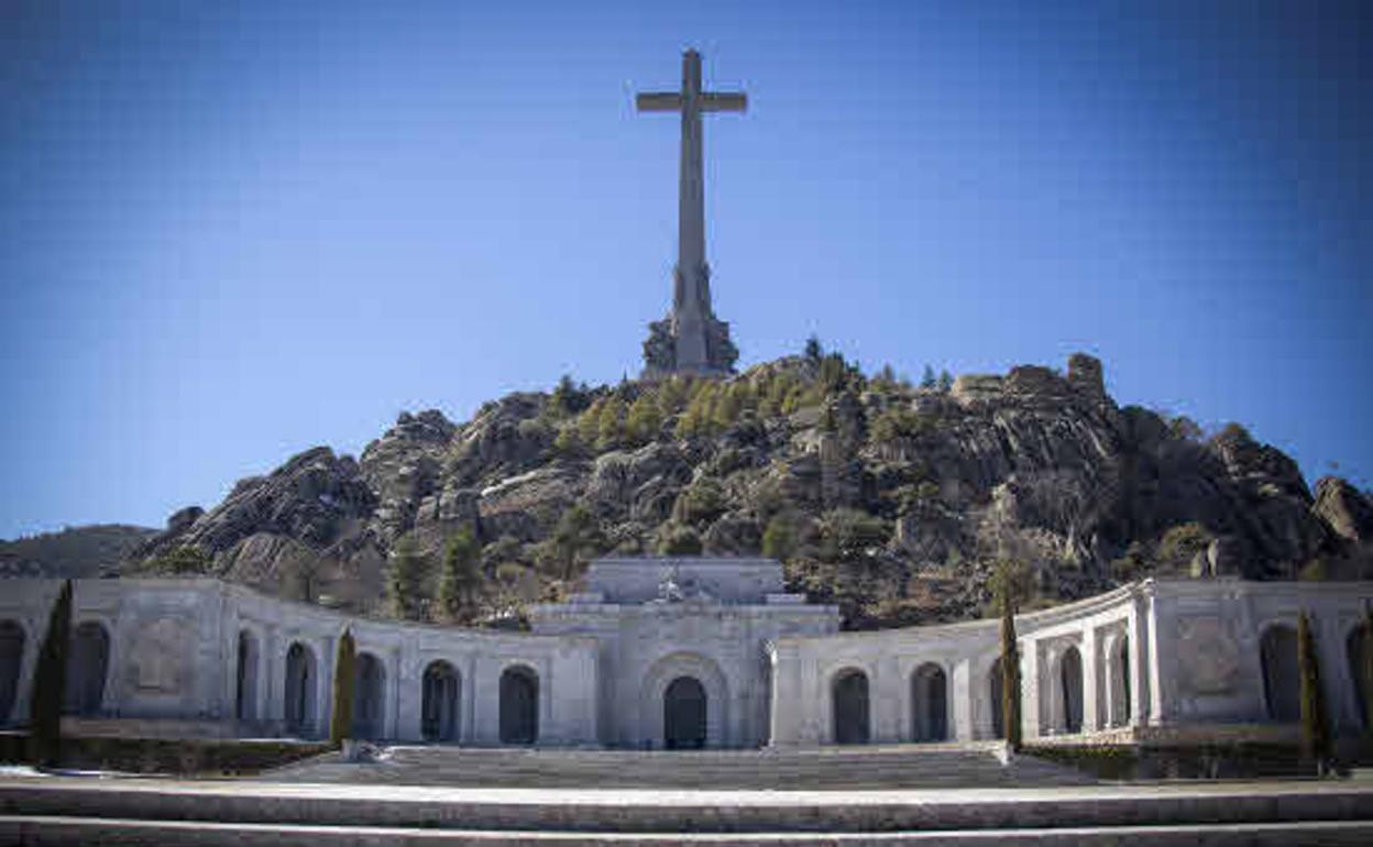 Vista del Valle de los Caídos. 