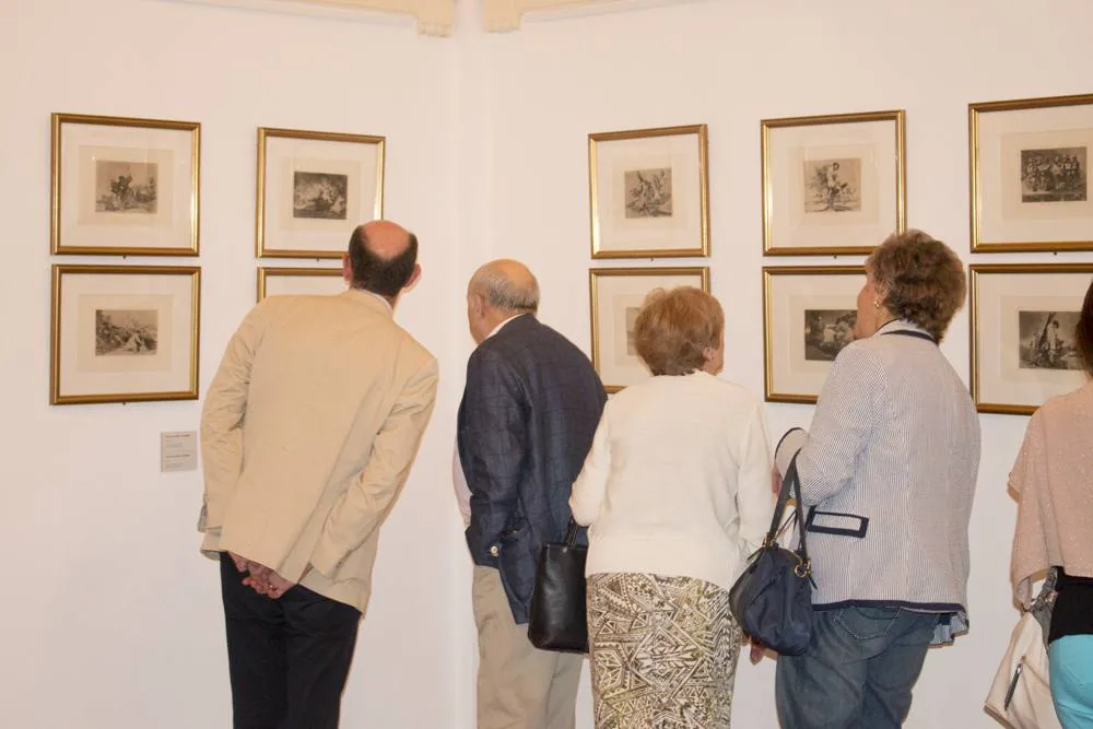 Fotos: Santo Domingo expone los grabados de Goya