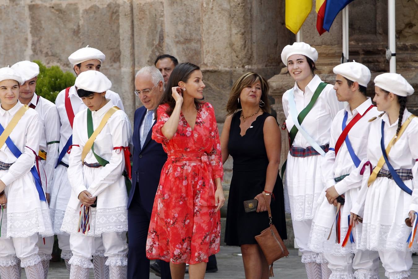 Fotos: La Reina Letizia visita Yuso