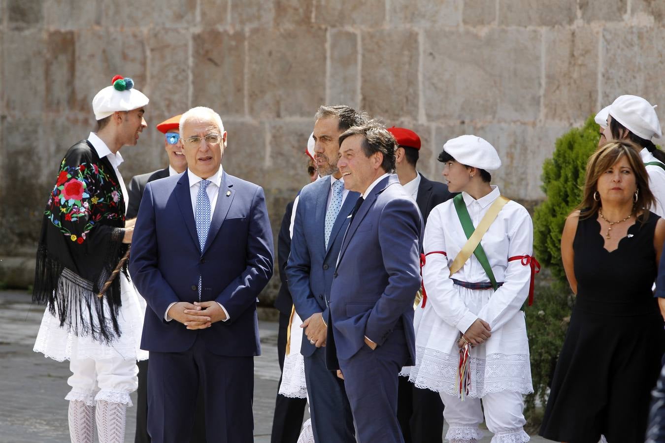 Fotos: La Reina Letizia visita Yuso