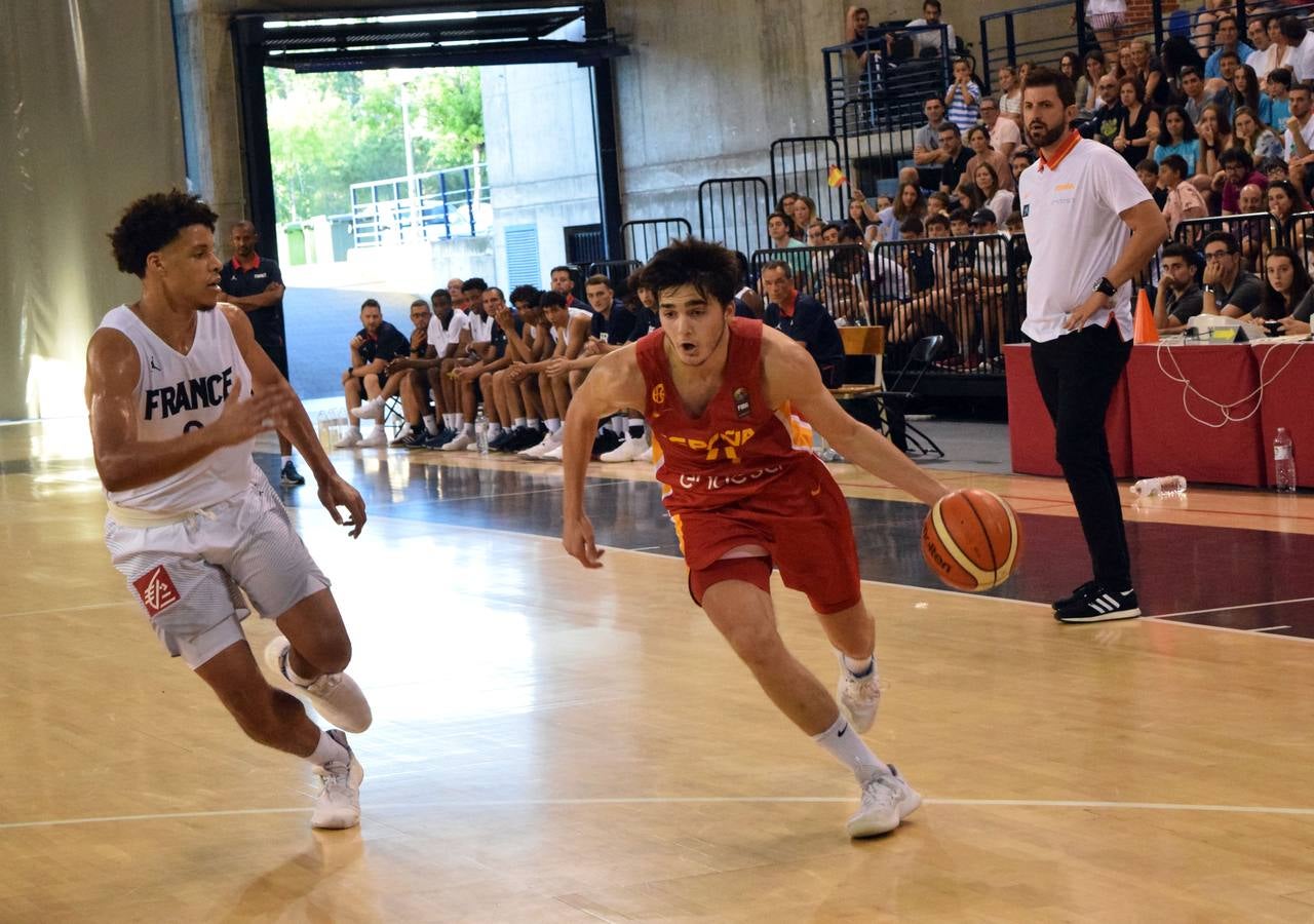 Fotos: España cae ante Francia en Logroño