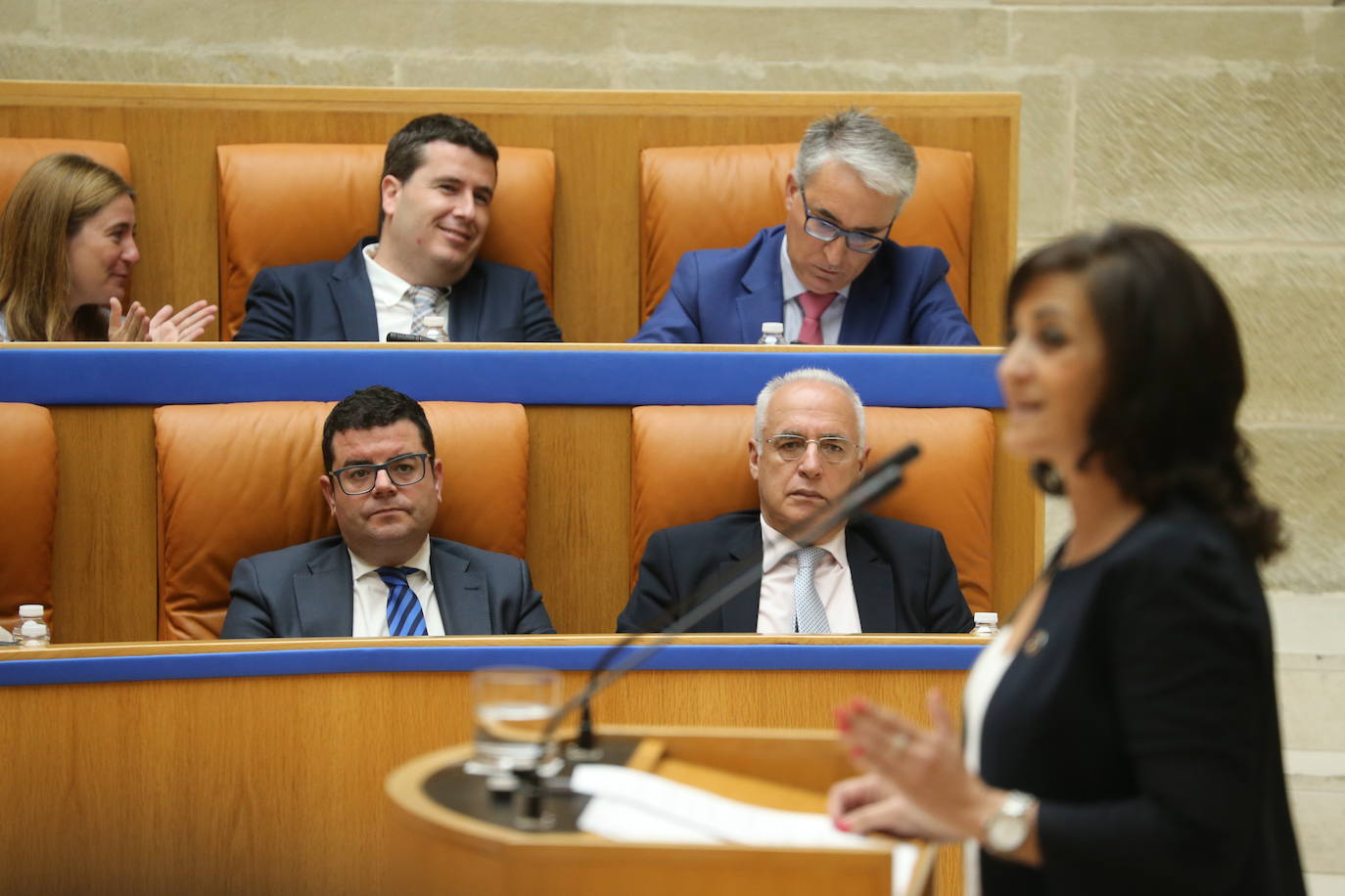 Fotos: Primera sesión del debate de investidura de Concha Andreu