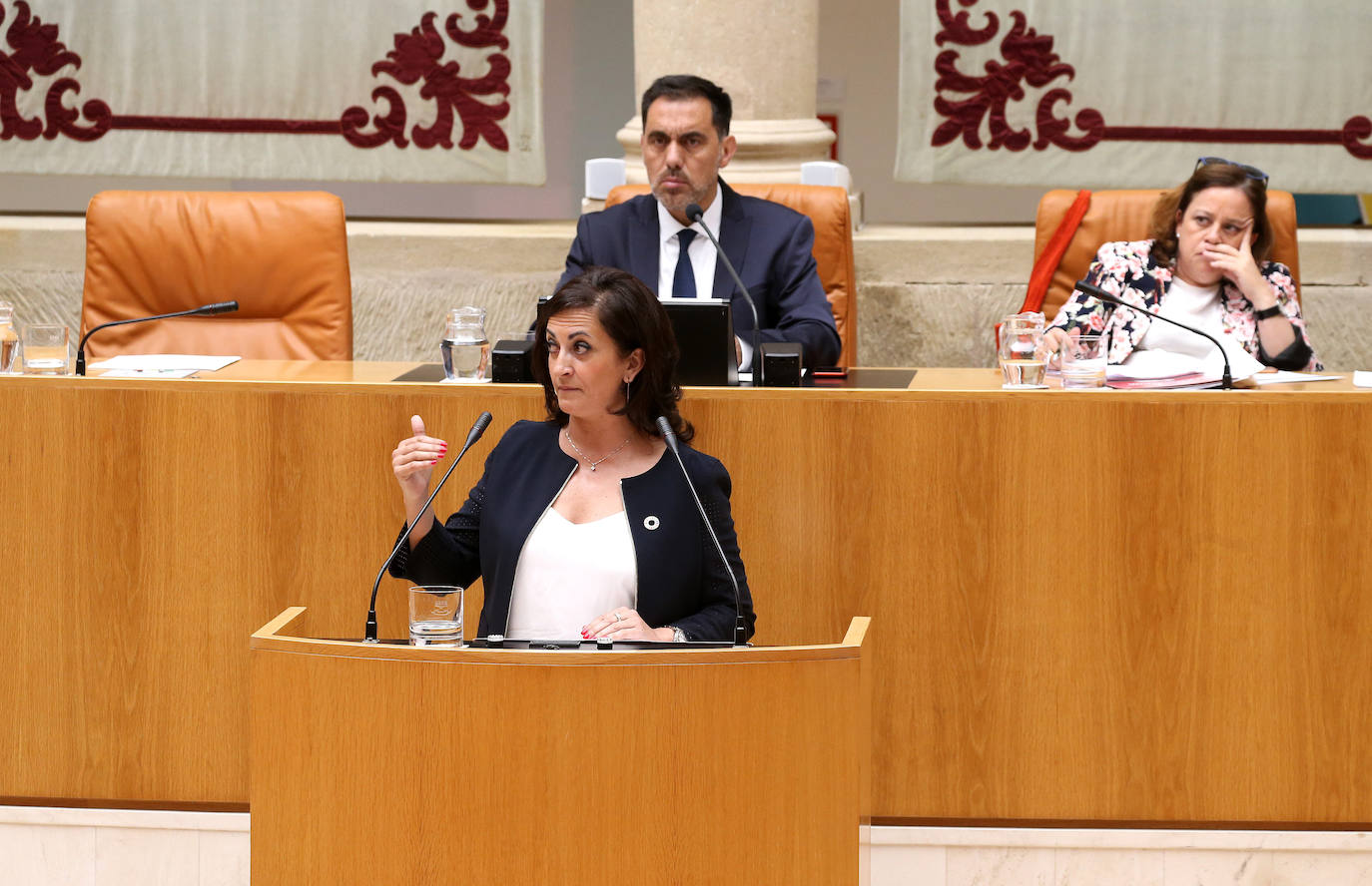 Fotos: Primera sesión del debate de investidura de Concha Andreu