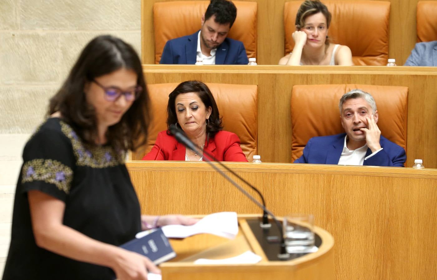 Concha Andreu, ante la intervención de Raquel Romero