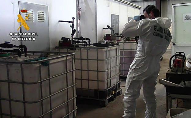 Imagen principal - Varios detalles de la operación. 