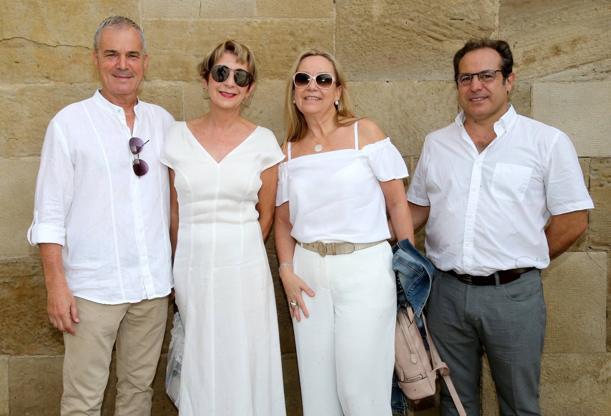 Jesús Martínez, Julia Caro, Menchu Domínguez Imaz y José Antonio Navaridas.