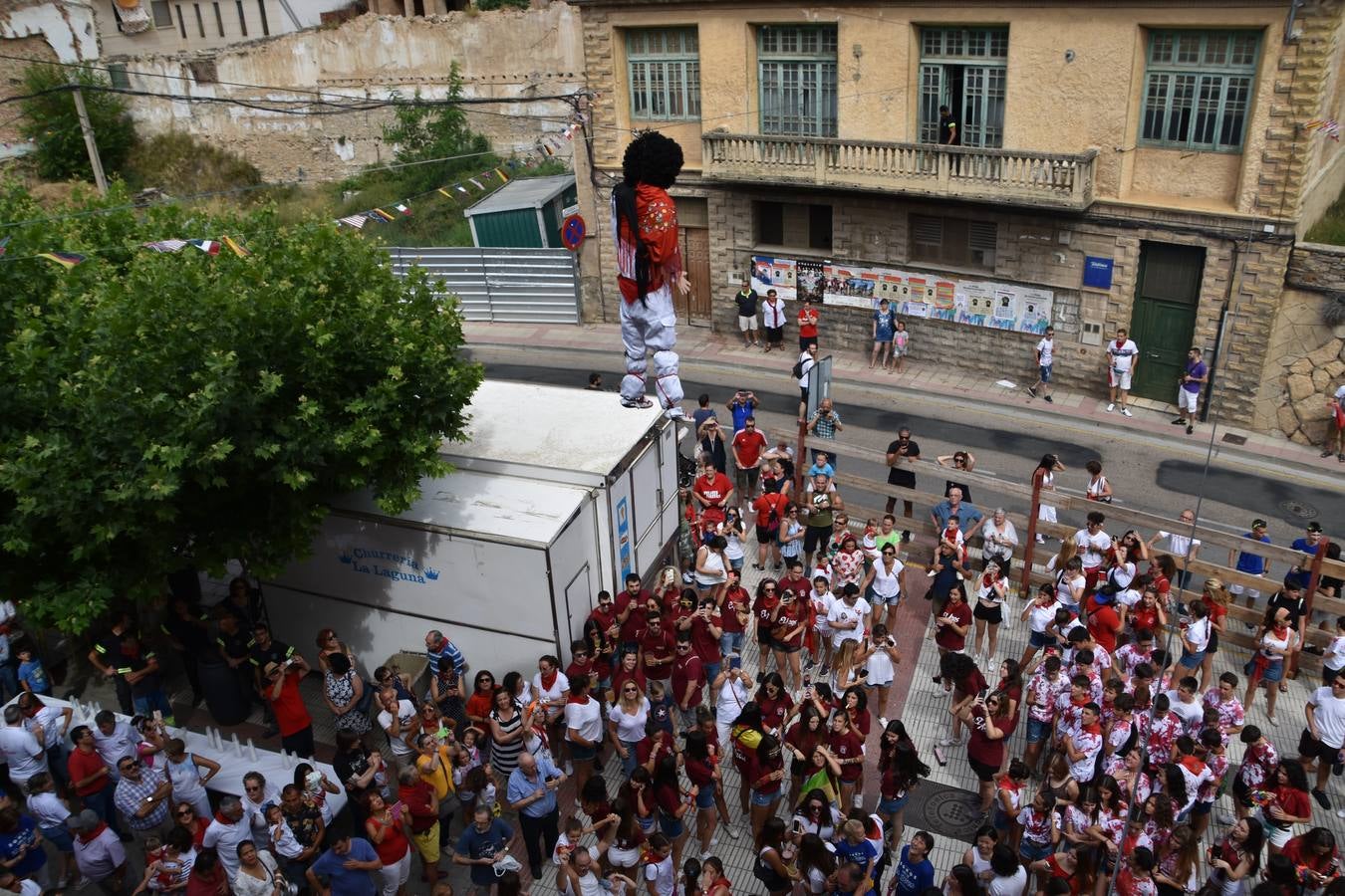 Fotos: Cervera lanza el cohete y disfruta del recorrido del agua va