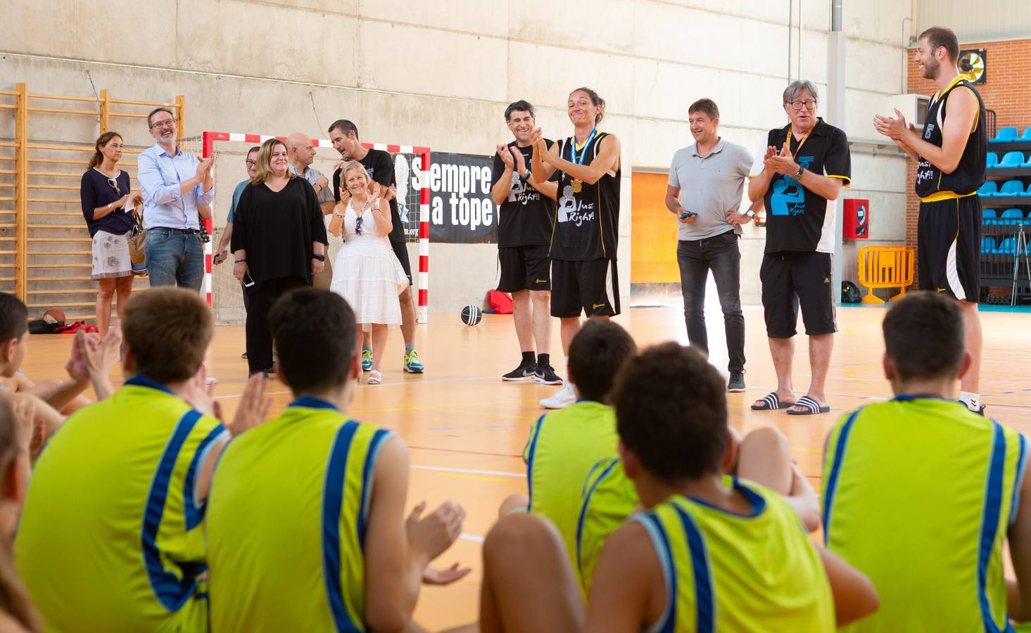 Fotos: Laia Palau, en el campus Jofresa de Logroño