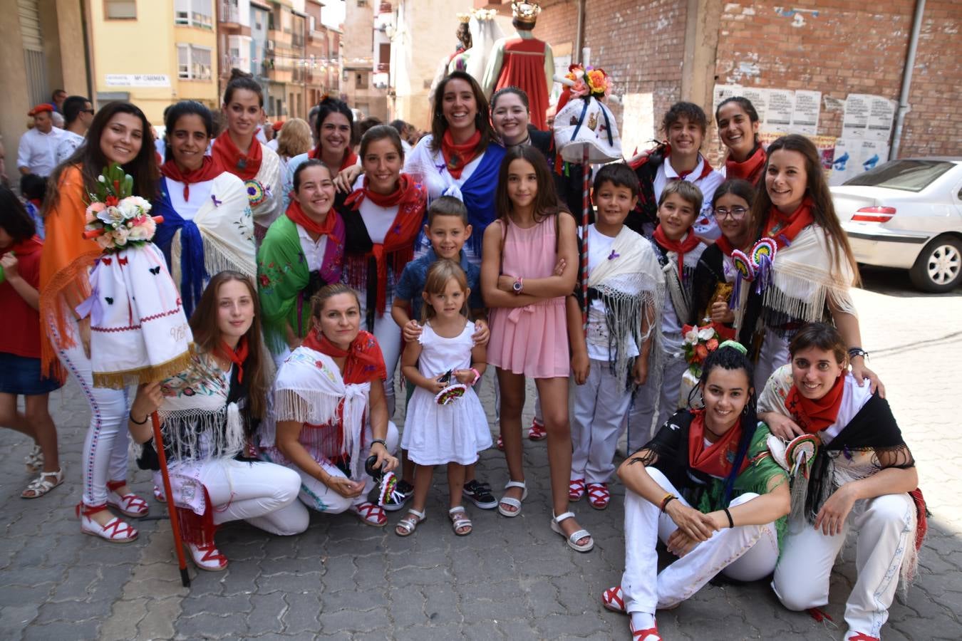 Fotos: Bajada de Santa Ana en las fiestas de Cervera