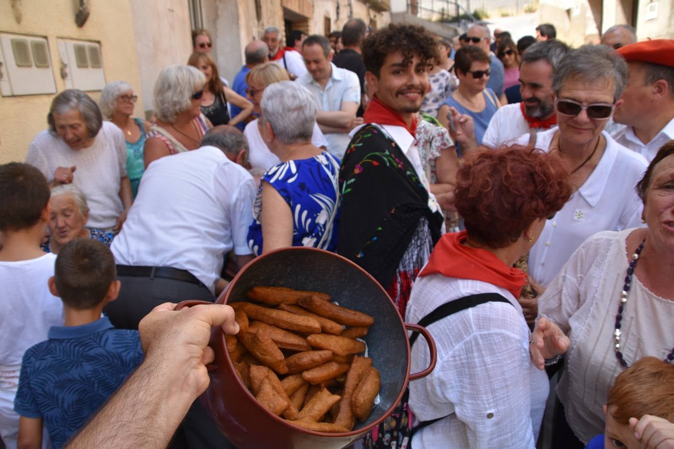 Fotos: Bajada de Santa Ana en las fiestas de Cervera