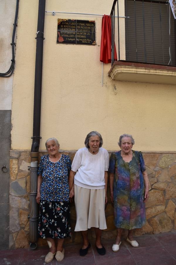 Fotos: Bajada de Santa Ana en las fiestas de Cervera