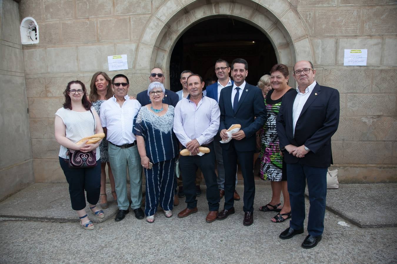 Fotos: Las imágenes del lanzamiento del pan y el queso en Quel