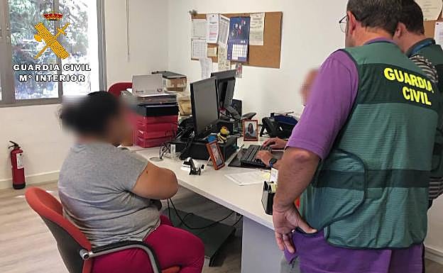 La jefa de la organización, declara ante la Guardia Civil 