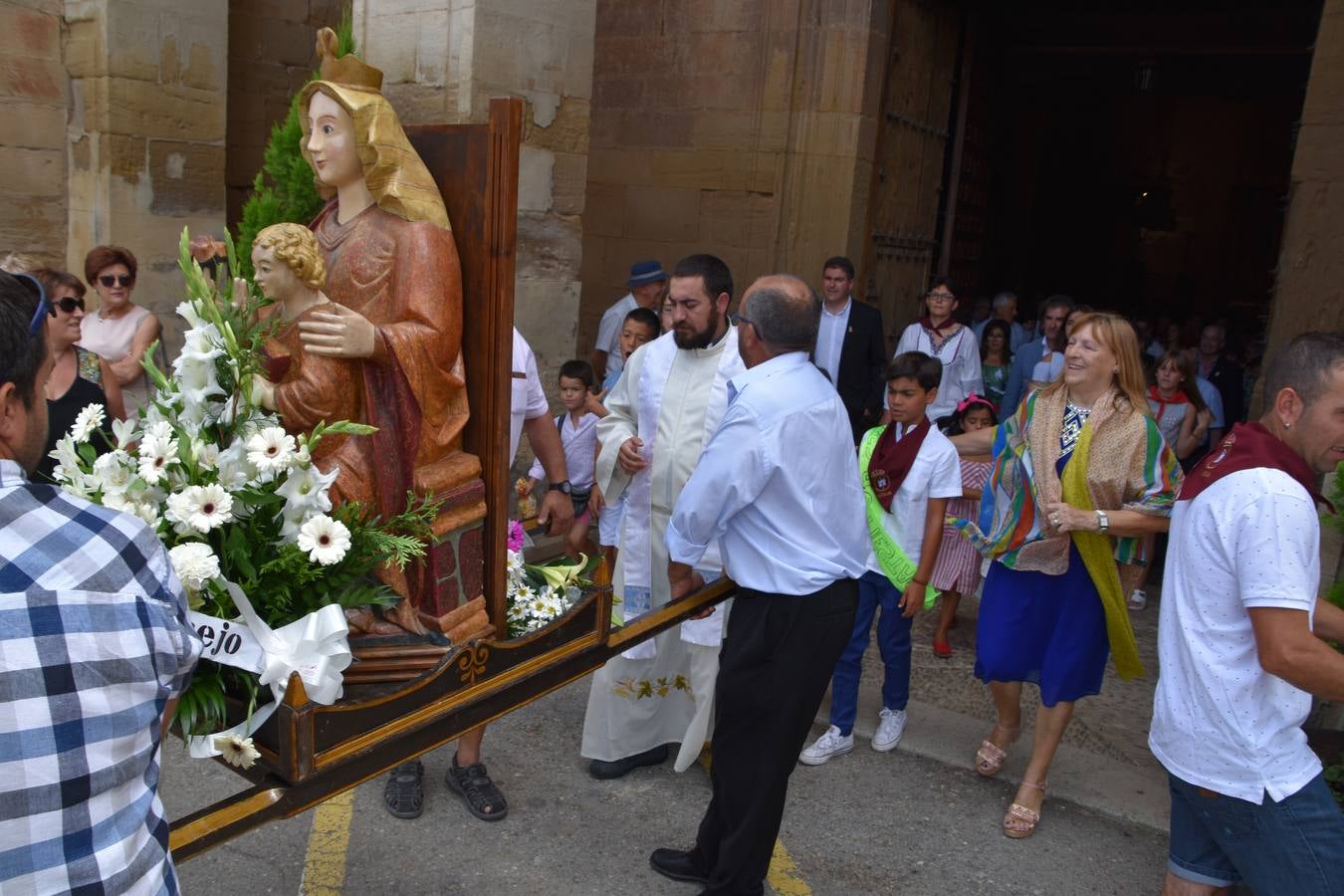 Fotos: Ausejo honra a su patrona