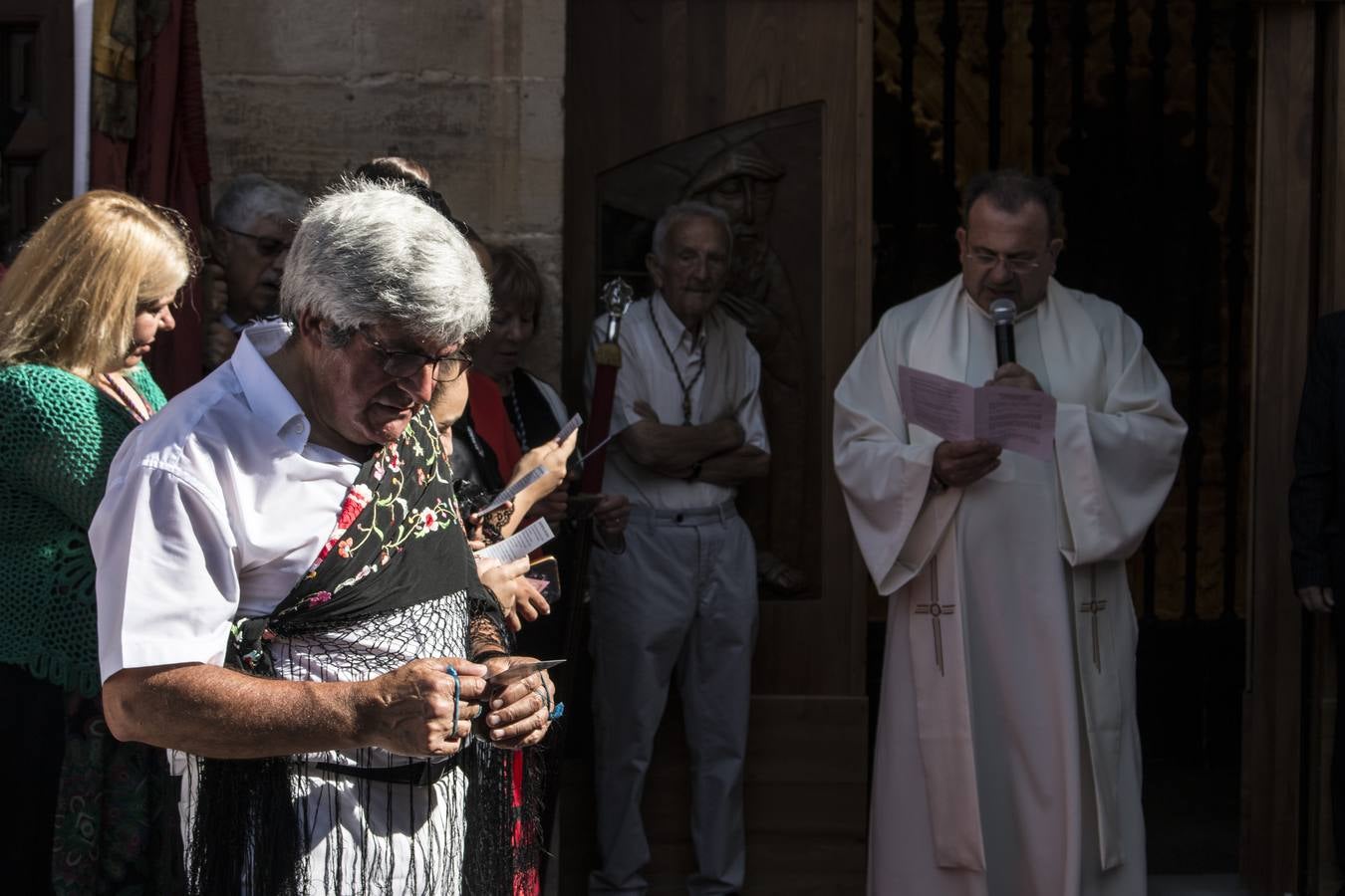 Fotos: Viloria visita Santo Domingo de la Calzada