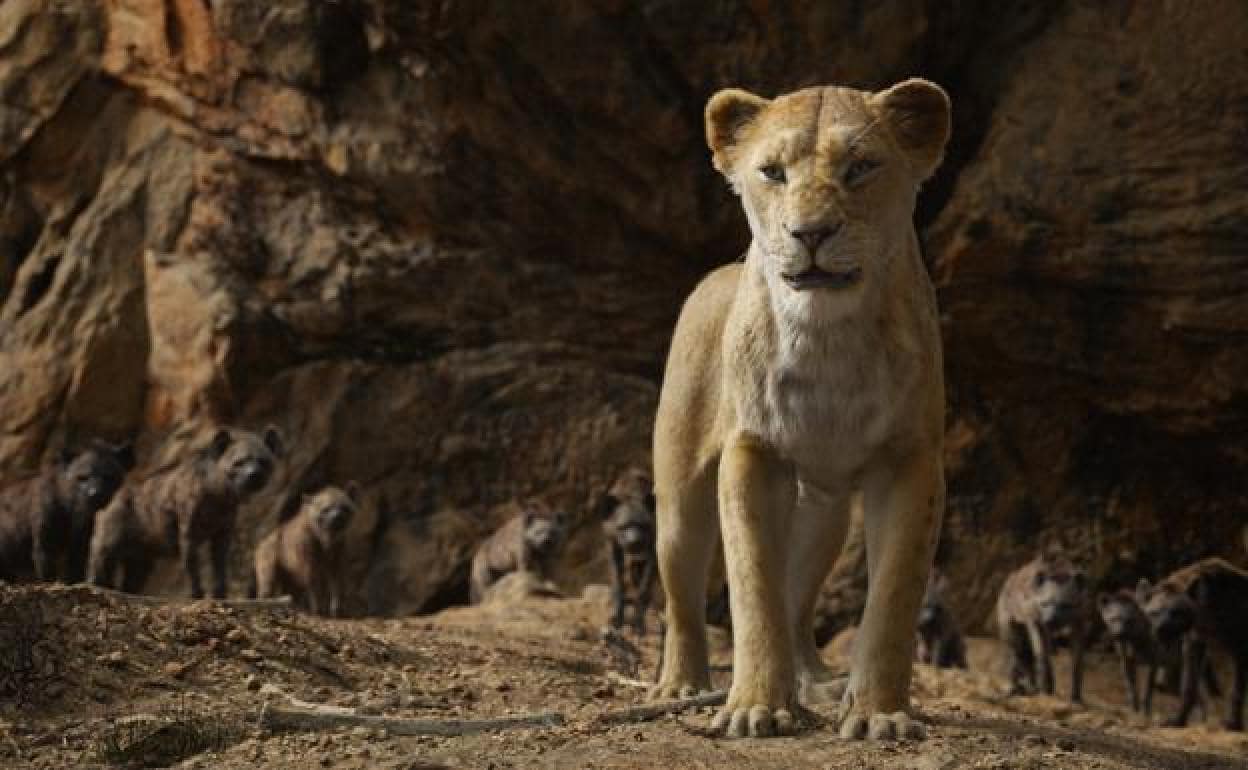 Fotograma de 'El rey león'. 