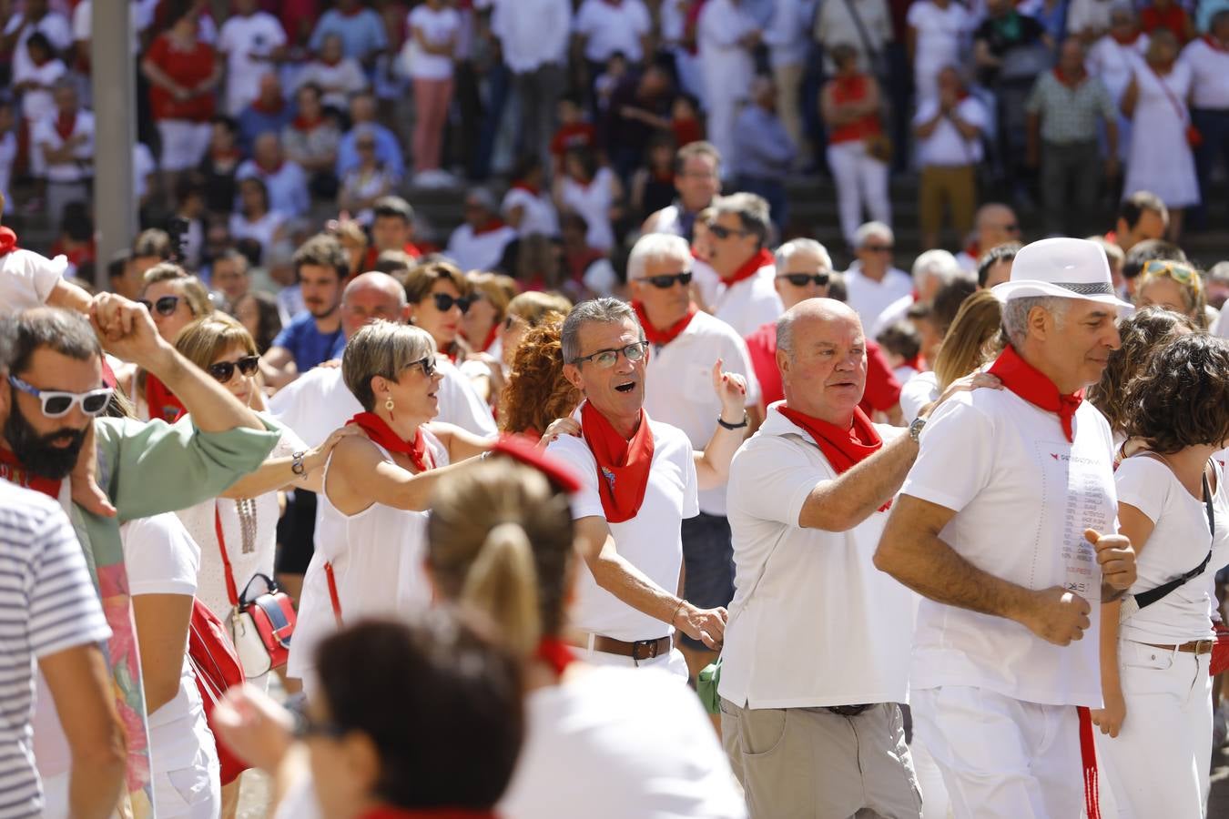 Disparo del cohete en Alfaro.