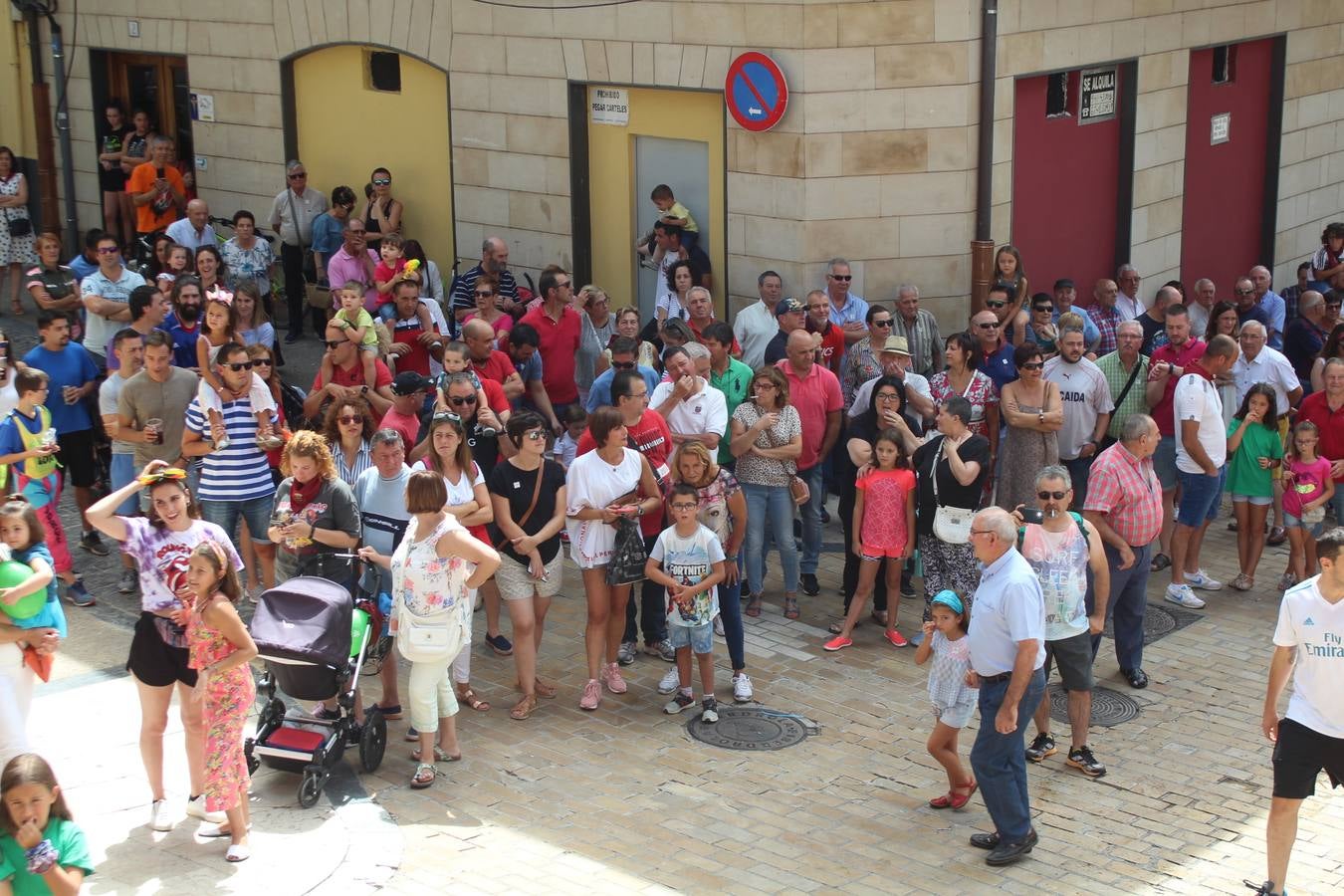 Fotos: Navarrete lanza el cohete festivo