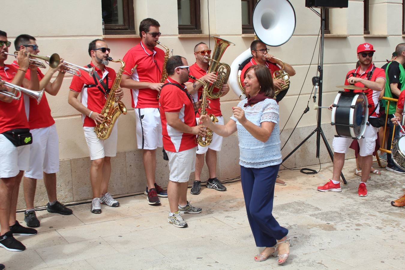 Fotos: Navarrete lanza el cohete festivo