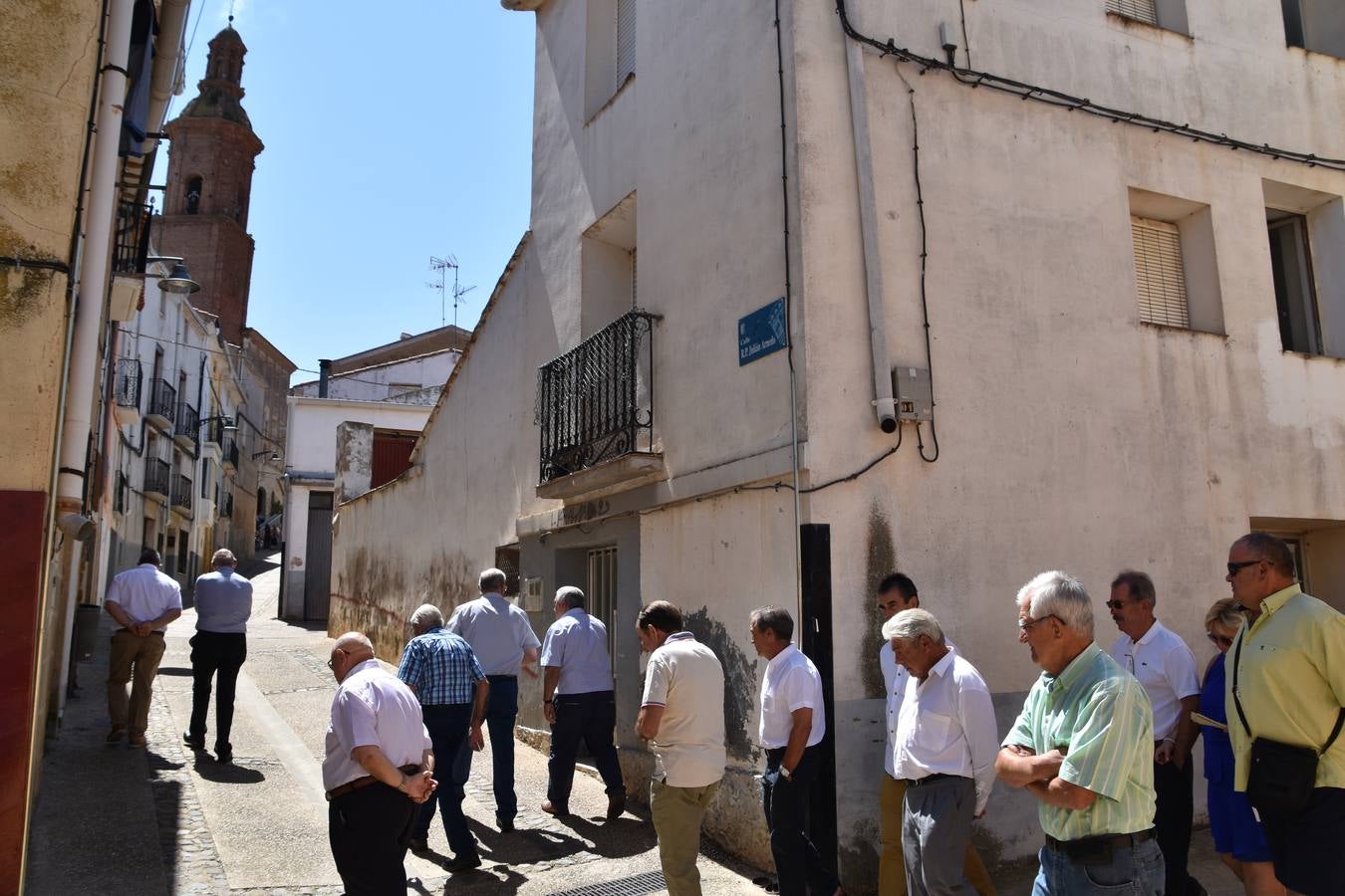 Fotos: Procesión en el día grande de las fiestas de San Roque en Tudelilla