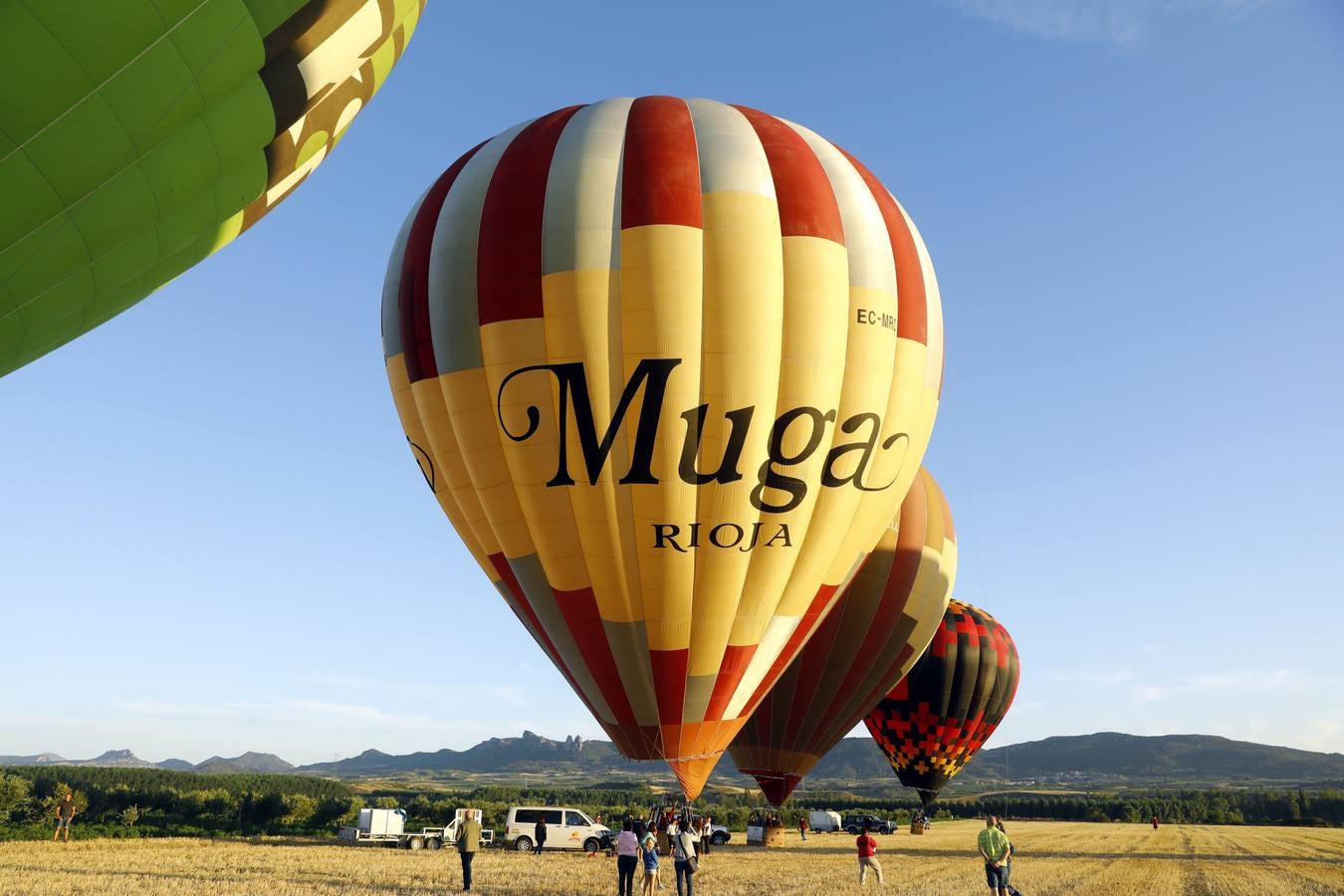 Fotos: Regata de globos aerostáticos en Haro y su comarca