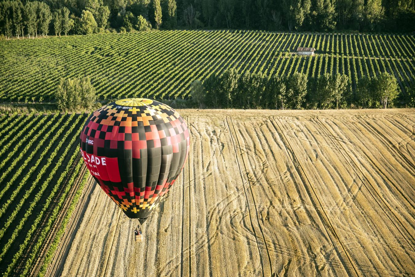 Fotos: Regata de globos aerostáticos en Haro y su comarca