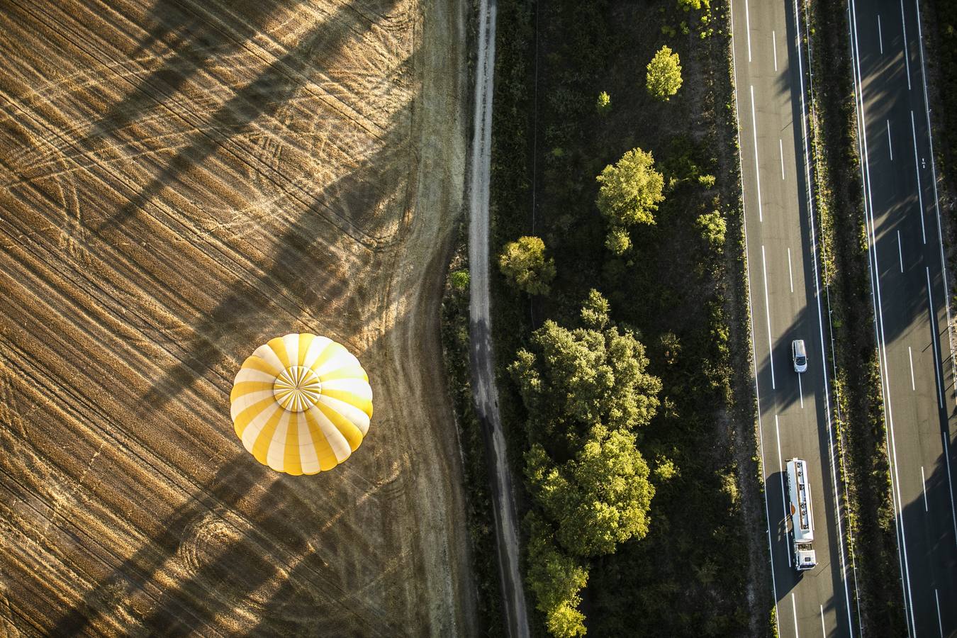 Fotos: Regata de globos aerostáticos en Haro y su comarca