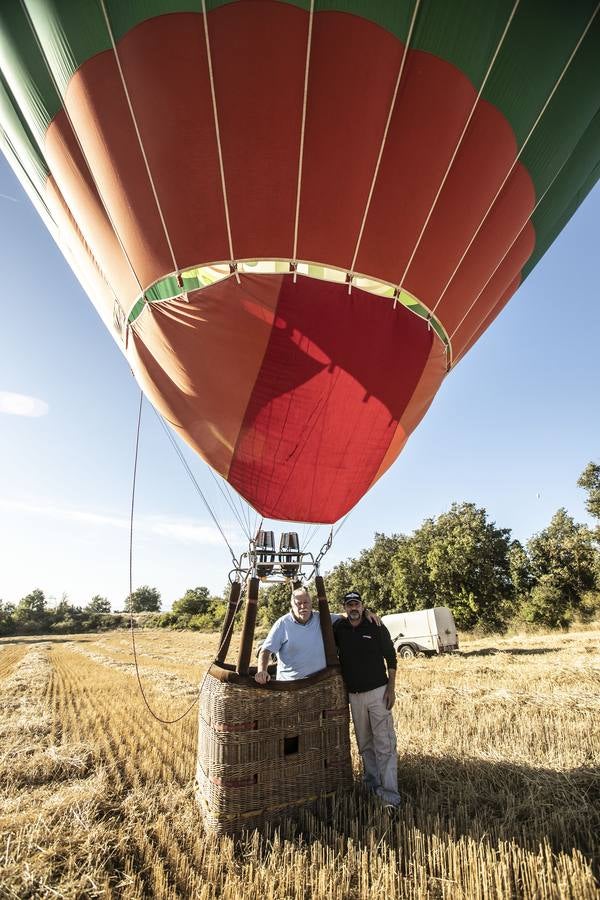 Fotos: Regata de globos aerostáticos en Haro y su comarca