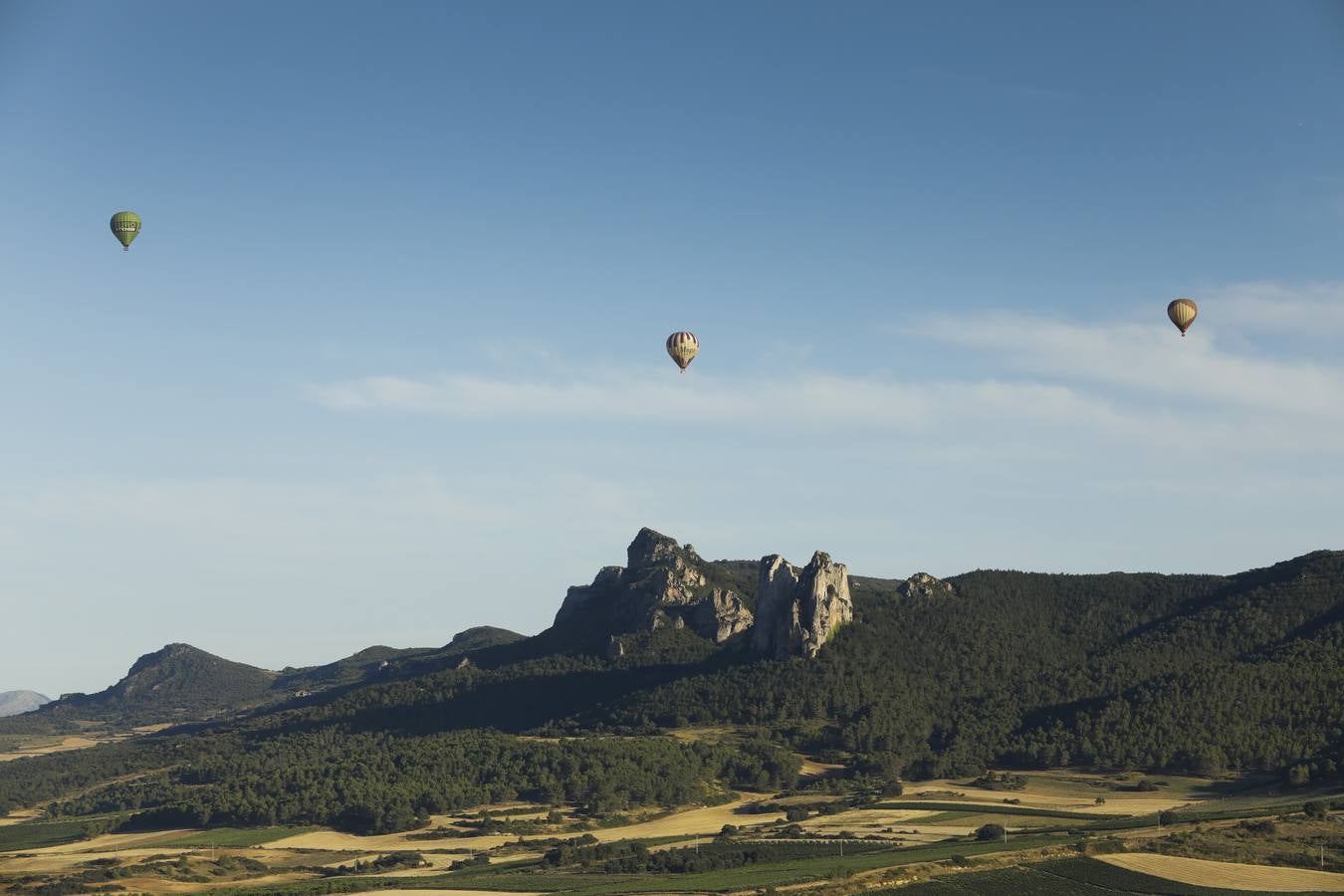 Fotos: Regata de globos aerostáticos en Haro y su comarca